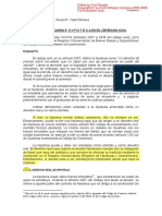 La hipoteca como derecho real y contrato en el derecho civil