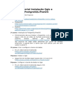 Tutorial de Instalação Qgis e PostgreSQL