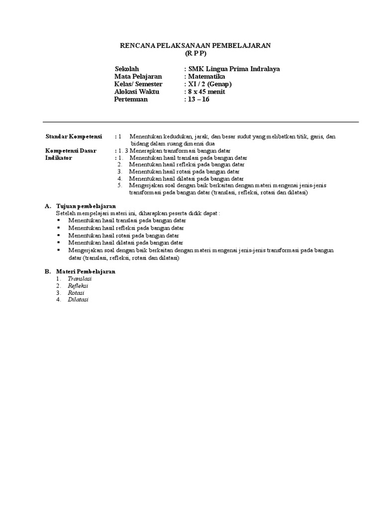 25 Contoh Soal Dilatasi Ruang Guru Kumpulan Contoh Soal