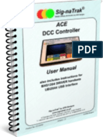 Sig-naTrak® ACE DCC Controller User Manual