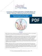 Influence of Trans-Operative Complications On