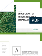 Cloud Disaster Recovery: Is Your Organization Ready?: E-Guide