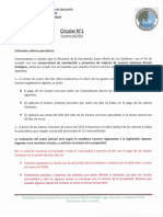 Circular N°1 Octubre de 2015