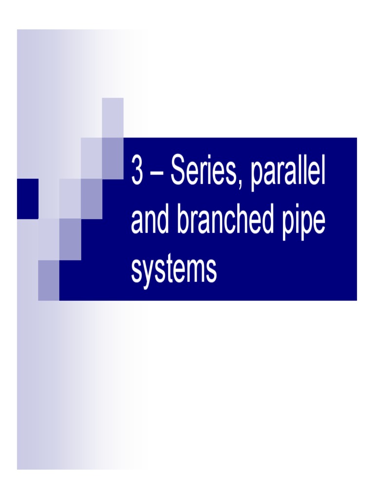 Parallel Pipe System Analysis | PDF | Force | Building Engineering