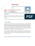 Sample CV