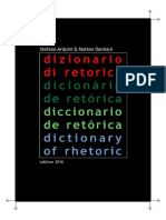 Stefano Arduini, Matteo Damiani-Dizionario Di Retorica-Labcom (2010) PDF