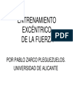 Entrenamiento Excéntrico de La Fuerza (Para Publicar El Gite)