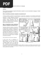 Applied linguistics Handout lesson