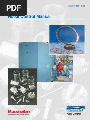 Masoneilan Noise Control Pdf Sound Decibel