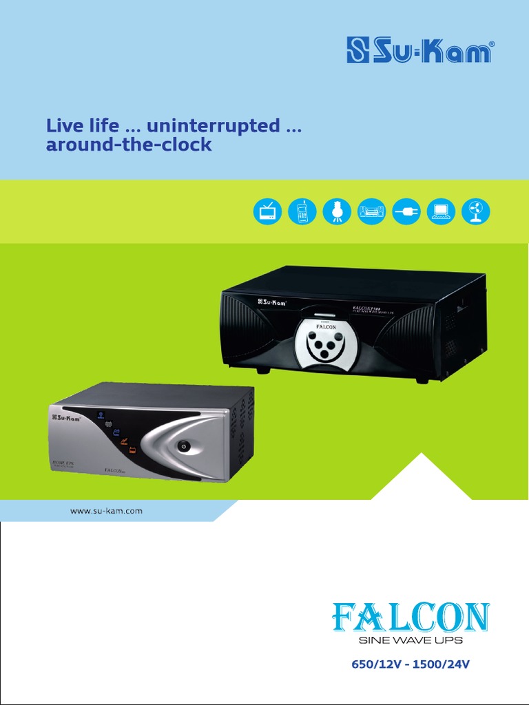 Sine Wave Home UPS Falcon Series Brochure