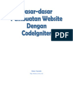 Download Dasar membuat website dengan CodeIgniter by mukidin SN31642167 doc pdf