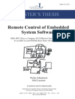Remote Control of Embedded