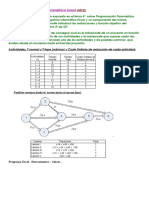 Ejemplo Programación Parametrica Lineal