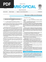 Diario oficial de Colombia n° 49.910. 20 de junio de 2016