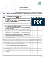 Instrumento de Medicion Del Clima Organizacional - Personal Administrativo