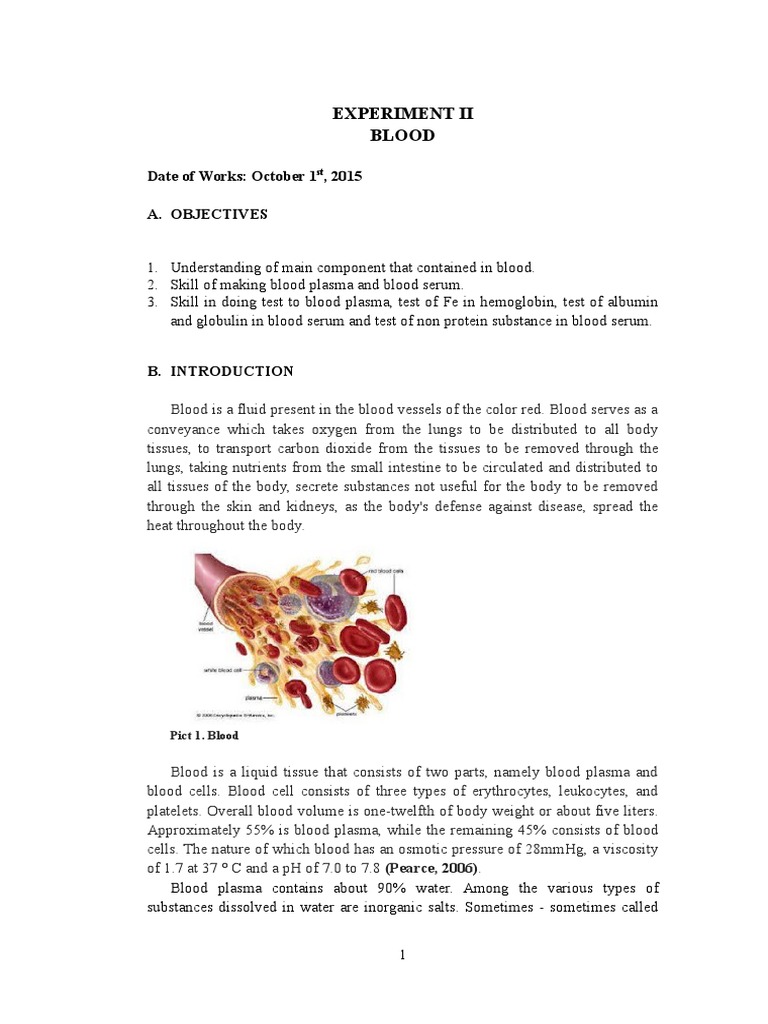 BLOOD Lab Work Report Blood Plasma Blood Free 30day Trial Scribd