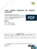 STOD-ECM-TPL-0806-QC-MST-0003 (B01) Work Method Statement For Cathodic Protection