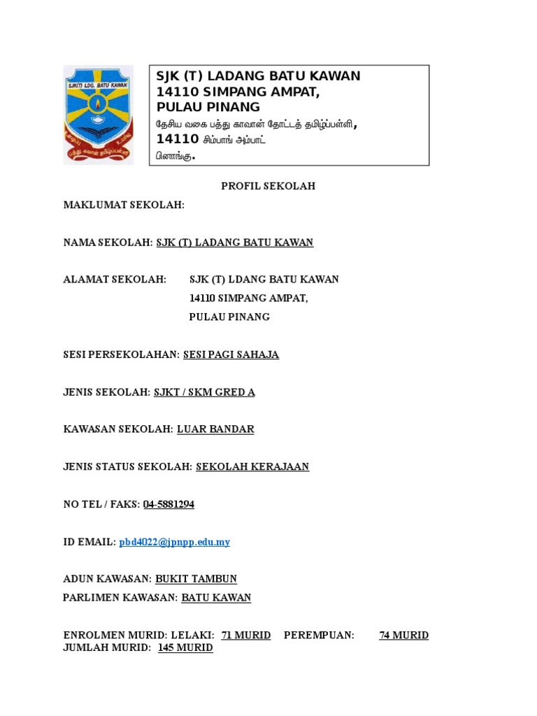 Contoh Profil Sekolah Yang Menceritakan Keadaan Sekolah.doc - Selama Beberapa Tahun Perhubungan Amanda Dengan Lelaki Tersebut Berterusan Course Hero : Dan permohonan pindah sekolah adalah salah satu contoh permohonan yang dipergunakan oleh perseorangan, namun harus tetap menggunakan.