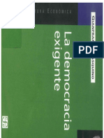 La Democracia Exigente Pasquino PDF