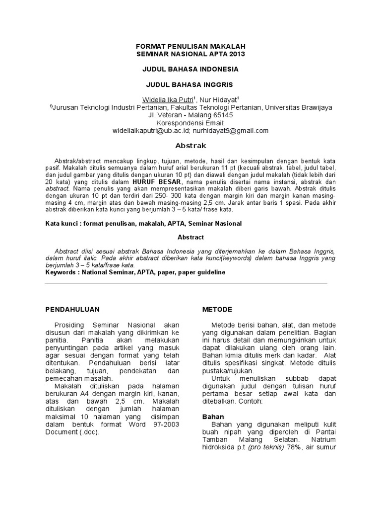 Format Full Paper | PDF