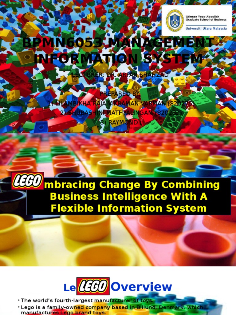 MIS Lego Presentation PDF Sap Se Databases