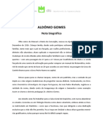ALDÓNIO GOMES Nota Biográfica PDF