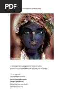 o Recado Espiritual Do Senhor de Olhos de Lótus