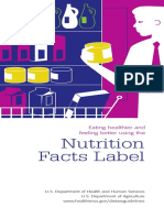 Nutrition Facts Label