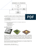 Components of A Computer - Information Technology and Communication