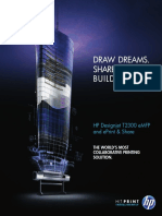 Draw Dreams. Share Dreams. Build Dreams.: HP Designjet T2300 Emfp and Eprint & Share