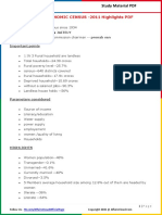 Socio-Economic Census - 2011 Highlights PDF