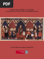 Lenguaje, Música y Texto Análisis de Una Relación Interdisciplinar