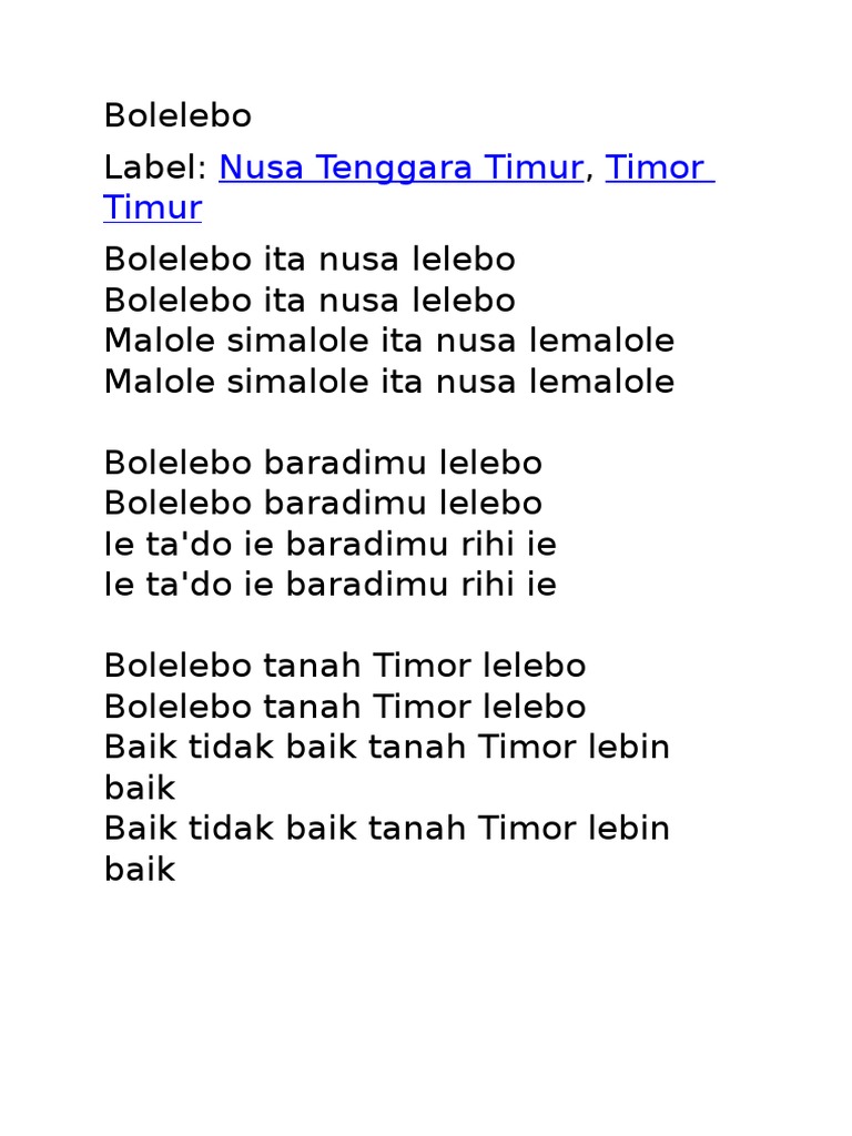 Bolelebo