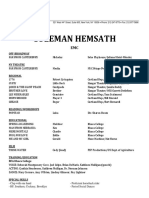 Coleman Hemsath: Rofession L Rtists