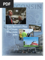 Download Tom Barretts Plan to Create Wisconsin Jobs by BarrettForWisconsin SN31645695 doc pdf