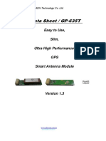 Data Sheet GP-635T-121130