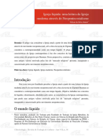 Igreja Líquida: Uma Leitura Da Igreja Moderna Através Do Neopentecostalismo