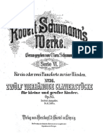 12 Piezas Para Niños Pequeños y Grandes - R. Schumann