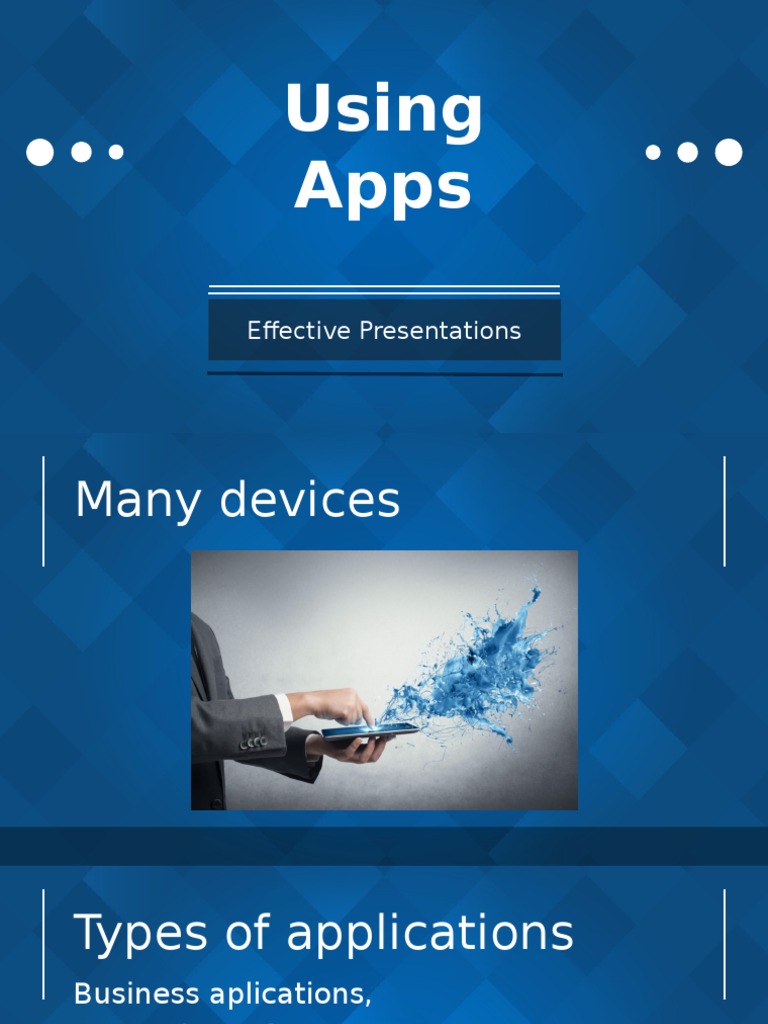 Effective Presentation Apps Overview | PDF