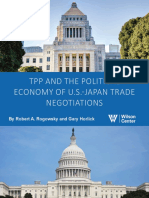 TPP and The Political Economy of US-Japan Trade Negotiations - 1 PDF