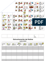 Agenda Semanal Pictogramas