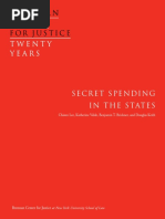 Secret Money in The States