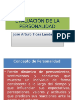 Evaluaciòn de La Personalidad