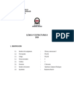 Clinica y Estructuras II