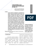 Maykon dos Santos Marinho - RISCO ERGONÔMICO NAS PRÁTICAS DA EQUIPE DE ENFERMAGEM DE UMA UTI