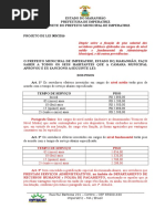 Projeto de Lei - Novo