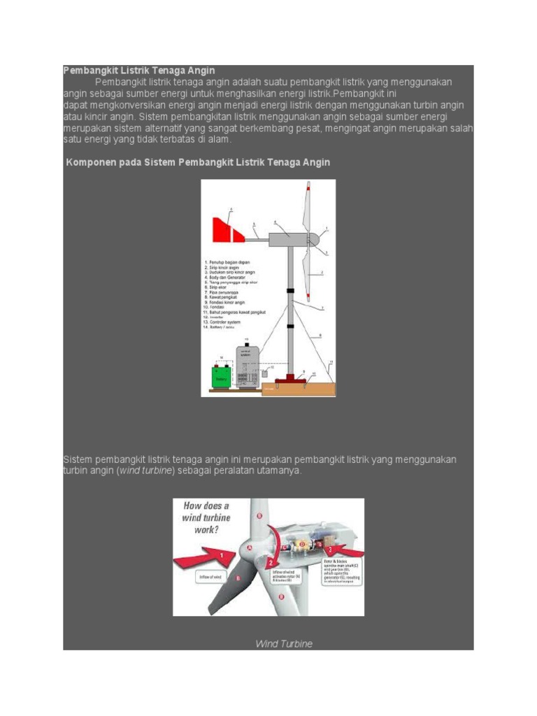 Alat Yang Menghasilkan Energi Listrik Dari Energi Angin Alat Yang Menghasilkan Energi Listrik Dari Energi Angin