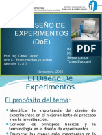 Expo Diseño de Experimentos