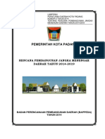 RPJMD Kota Padang 2014 2019 Ok Bana PDF