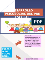 Desarrollo Psicosocial Preescolar